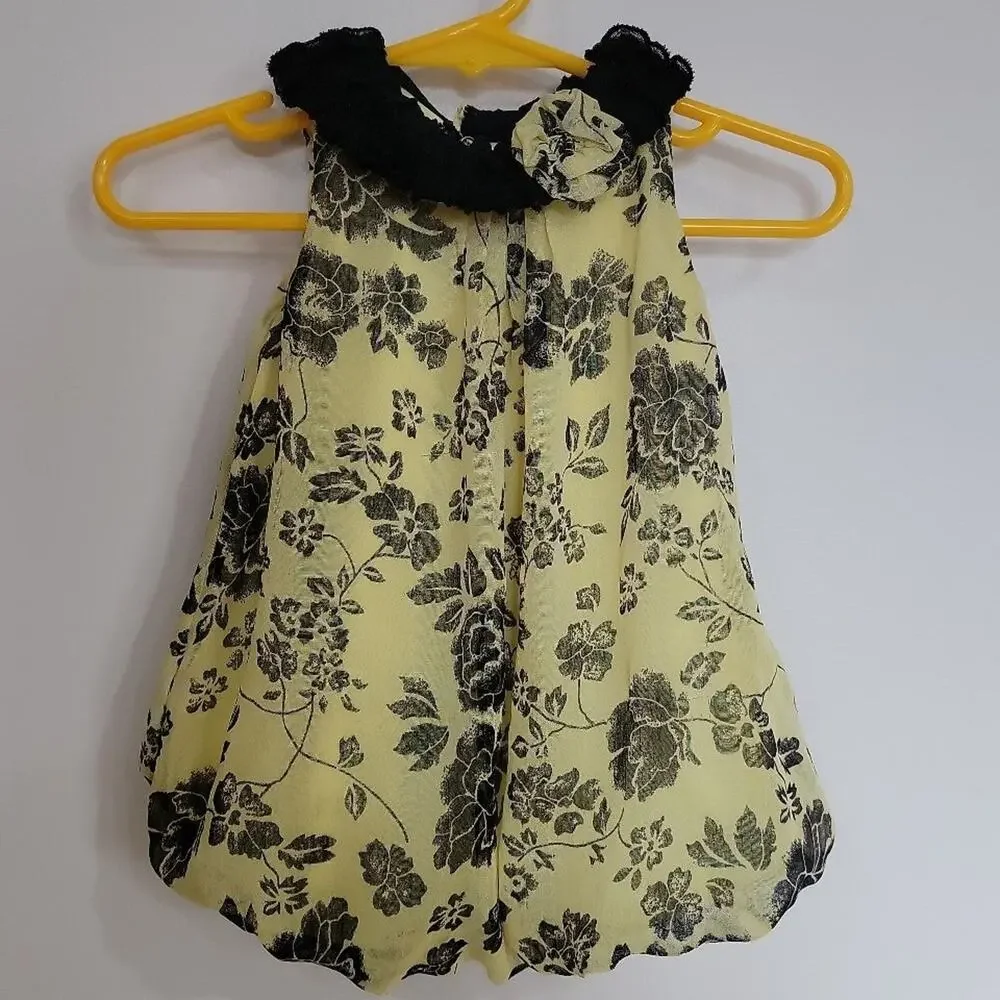 Baby Essentials Infant Girls Bubble Romper Size: 3 Months